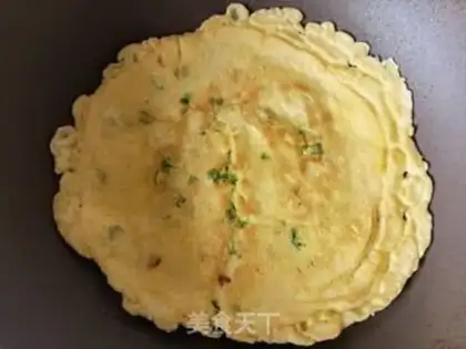 Make Chicken caterpillar and egg pancakes step 9