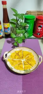Make Pumpkin egg pancakes step 6