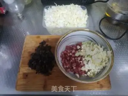 Make Weenie rice step 1