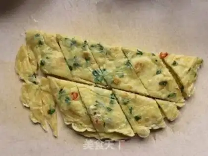 Make Chicken caterpillar and egg pancakes step 11