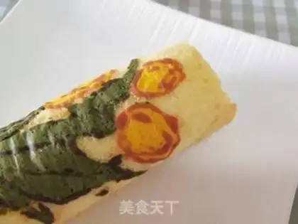 Make Handmade cake rolls step 9