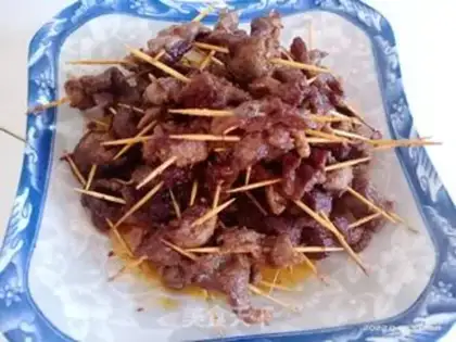 Make Toothpick beef step 11