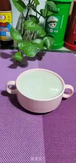 Make oatmeal green bean milk step 5