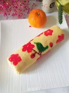 Make Paint cake rolls step 12