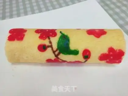 Make Paint cake rolls step 14