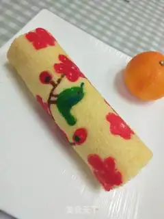 Make Paint cake rolls step 15