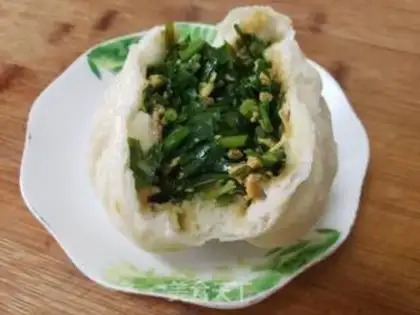Make Eggs and buns step 16
