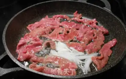 Make Mongol beef step 4