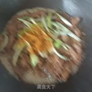 Make Barbecue and fat cow step 5