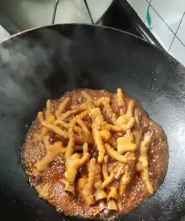 Make Garlic chicken claws step 3