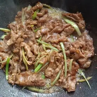 Make Barbecue and fat cow step 6