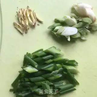 Make Red burning sea bass step 1