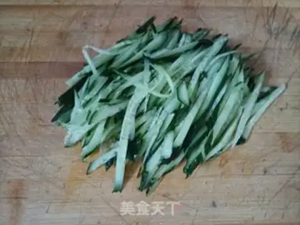 Make Cucumber dumplings step 1