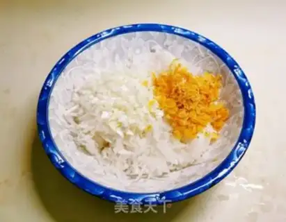 Make Eggcakes with carrots step 4