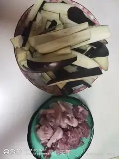 Make Red eggplant step 0