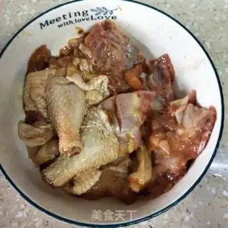 Make High pressure pan chicken step 4
