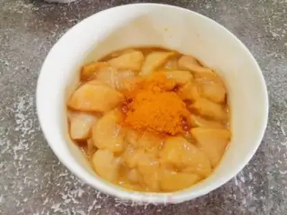 Make Chicken and rice step 1