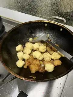 Make Tofu meat step 9