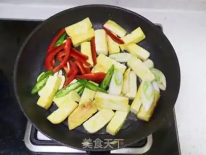 Make Hot sauce, tofu step 6