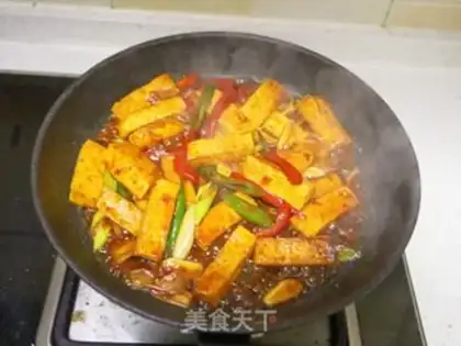 Make Hot sauce, tofu step 8