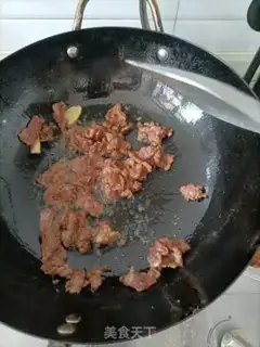 Make Scrambled beef step 4