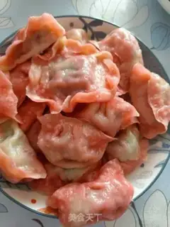 Make Colored shrimp dumplings step 9