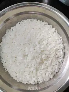Make The rice lion head step 0