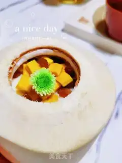 Make Coconut freeze step 5