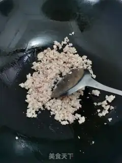 Make Meat-cracked snow beans step 4