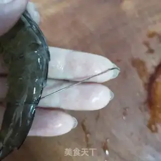 Make Garlic fan shrimp step 5