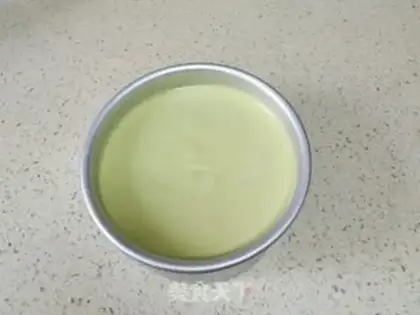 Make Six inches of green tea and early cake step 13