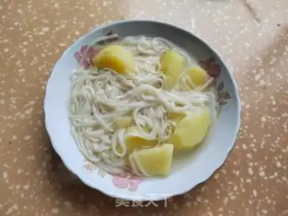 Make Potato noodles step 8
