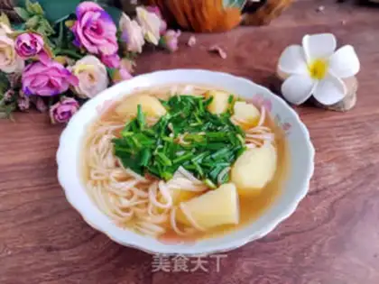 Make Potato noodles step 9
