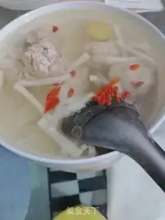 Make Meatball radish soup step 2
