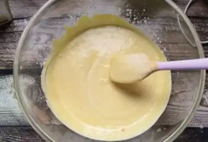 Make Mango Oliomus cake step 17