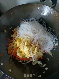 Make ♪ Scrambling eggs for fans ♪ step 11