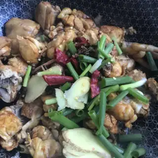 Make Chicken Leg Fort during spicy step 5