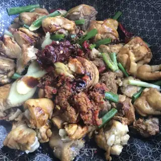 Make Chicken Leg Fort during spicy step 6