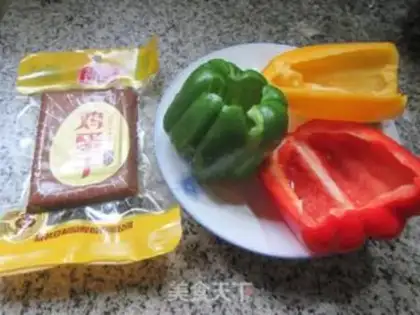 Make Egg-dried pepper step 0