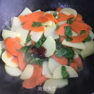 Make Carrot and potato chips step 4