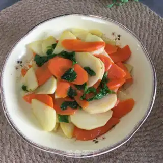 Make Carrot and potato chips step 5