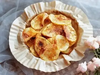 Make Air-cooked chips step 9