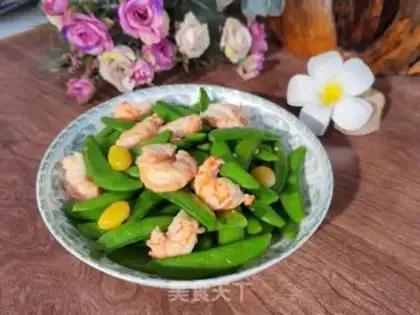 Make Shrimp-breed sweet beans step 6