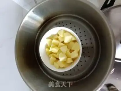 Make Black pepper mashed potatoes step 2