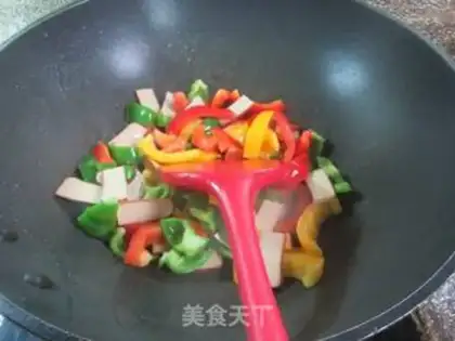 Make Egg-dried pepper step 3