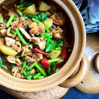 Make Chicken Leg Fort during spicy step 12