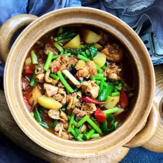 Make Chicken Leg Fort during spicy step 14