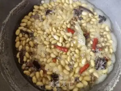 Make Five soybeans step 3
