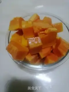 Make Milk papaya soup step 0