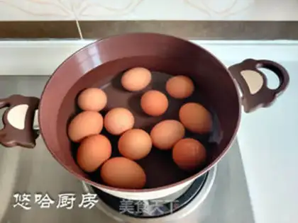 Make Lysa tea eggs step 1